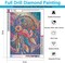 Eiazuiks Diamond Painting Kits for Adults, Dream Catcher 5D DIY Diamond Art Kits Full Drill Diamond DotS for Gift Wall Decor Gem Arts 12x16 inch